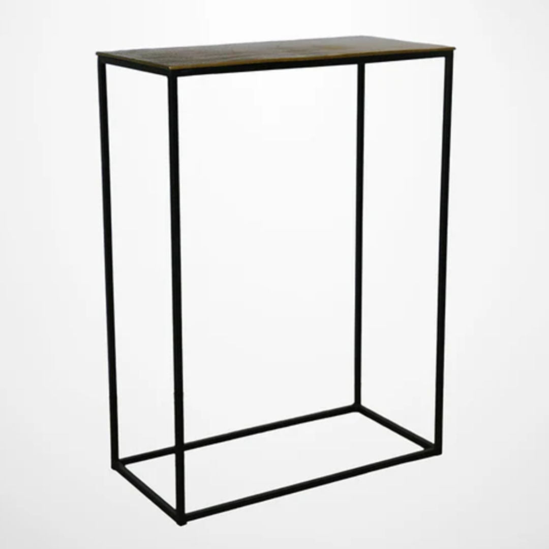 New York Small Console Table | Antique brass | W60 x D31 x H82cm