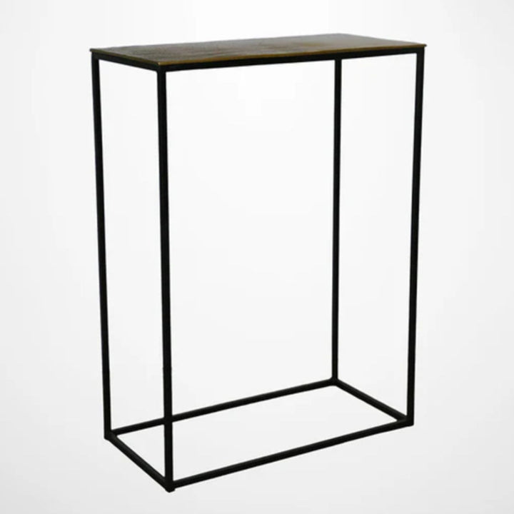 New York Small Console Table | Antique brass | W60 x D31 x H82cm