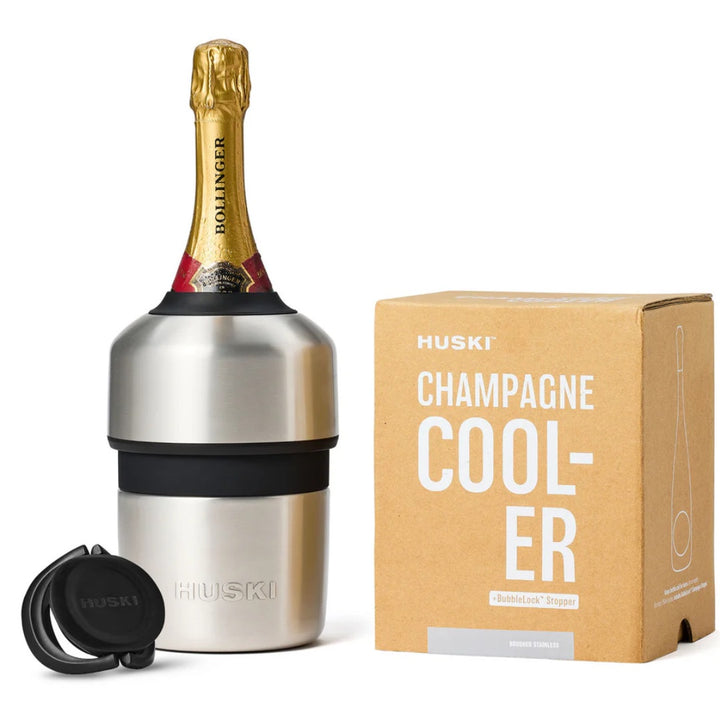 Huski | Champagne Cooler | Brushed Stainless