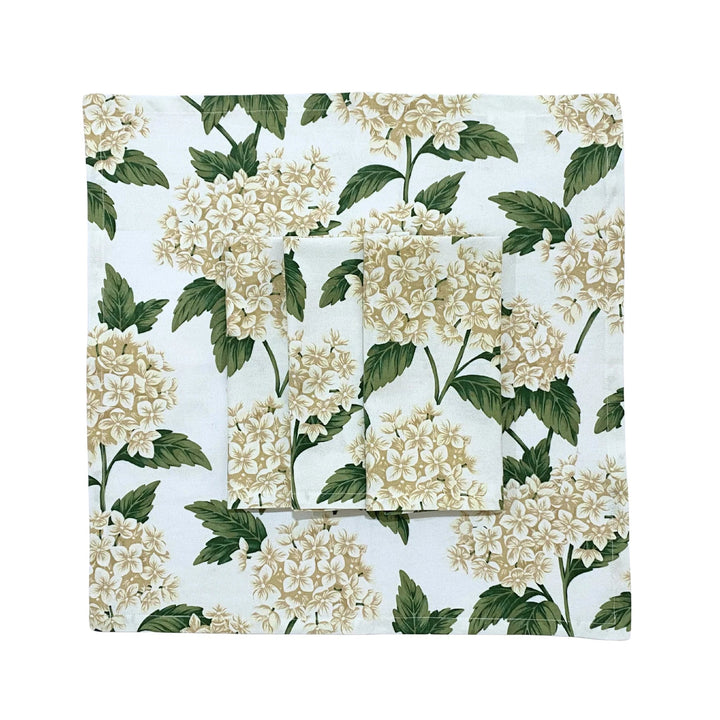 Cream Hydrangea Napkins | SET OF 4 - Suzie Anderson Home
