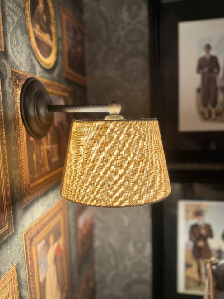 Croce Wall Lamp | Bronze | Excludes shade | H 12cm Depth 20cm - Suzie Anderson Home