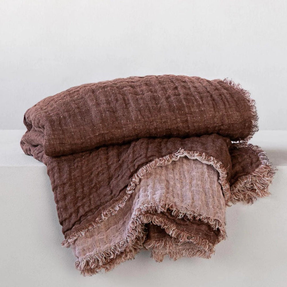 Crush Double Throw | Floss/Moro - Suzie Anderson Home