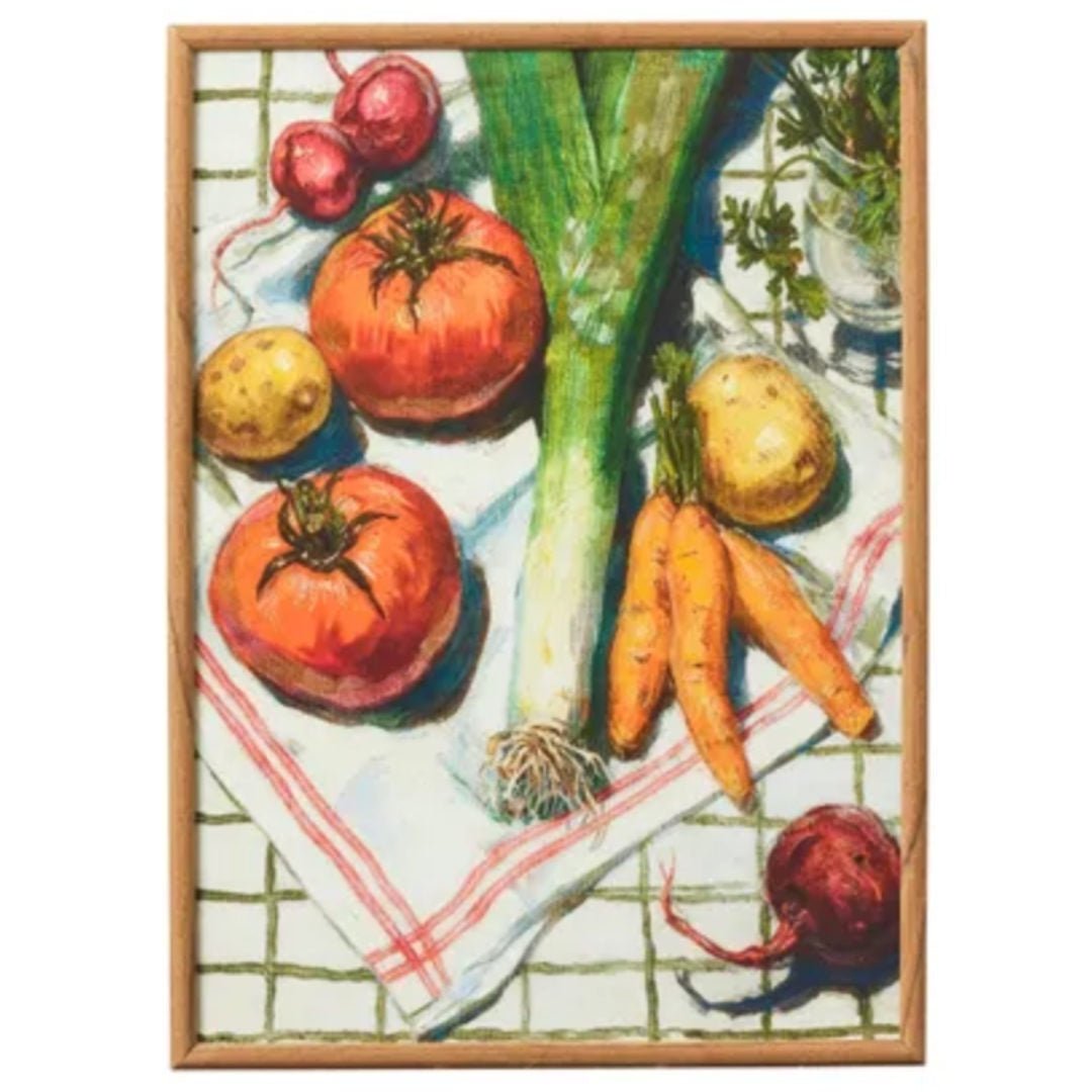 Cucina Framed Print Wall Art | 2 Tomatoes | 40x55cm - Suzie Anderson Home