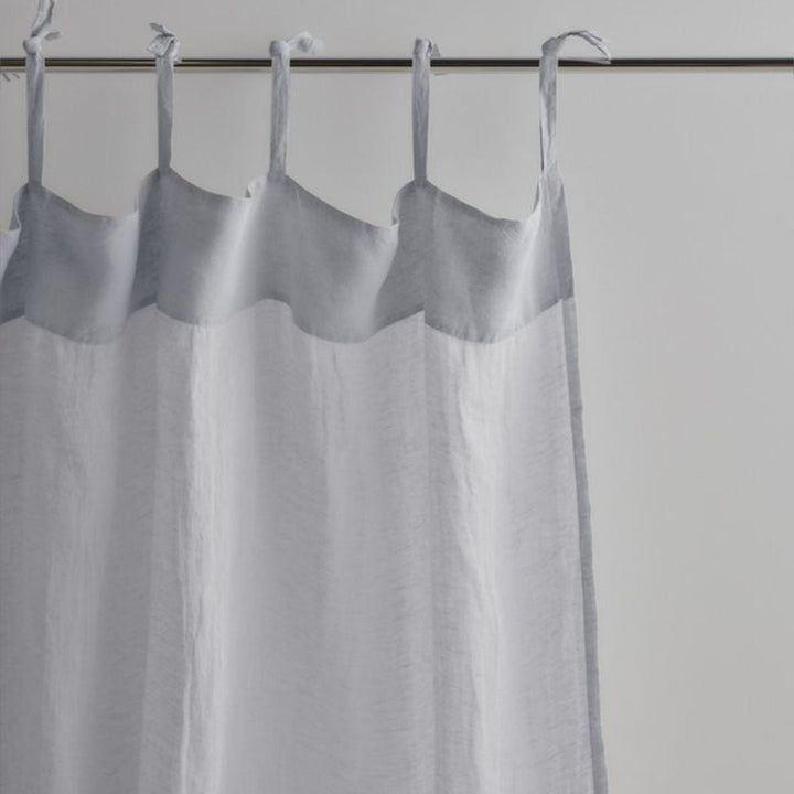 Curtain Linen Drop | Fog - Suzie Anderson Home