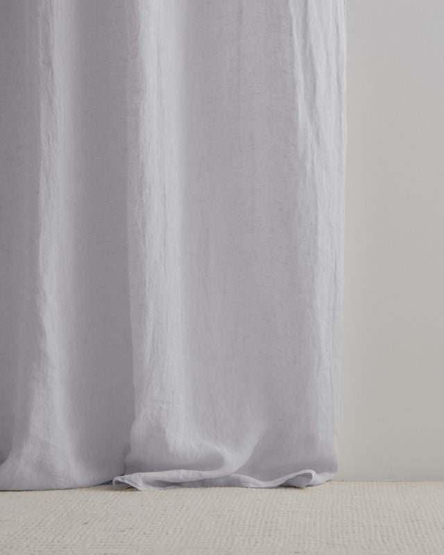 Curtain Linen Drop | Fog - Suzie Anderson Home
