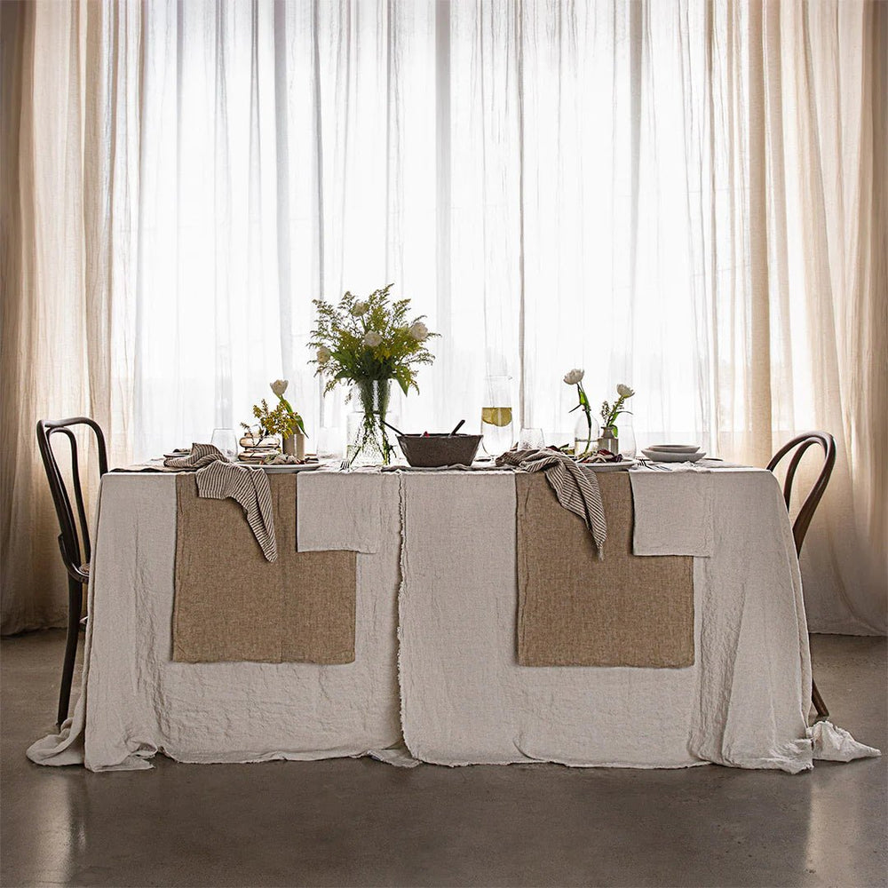 Curtain Linen Drop | Sable - Suzie Anderson Home