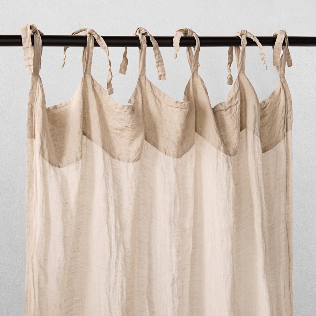 Curtain Linen Drop | Sable - Suzie Anderson Home