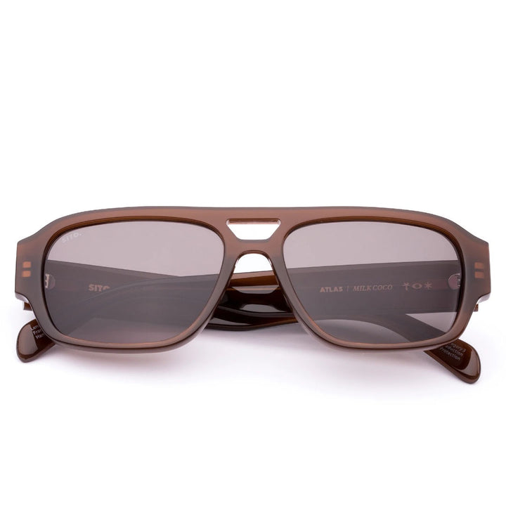 Sito | Atlas Sunglasses | Milky Coco / Grey