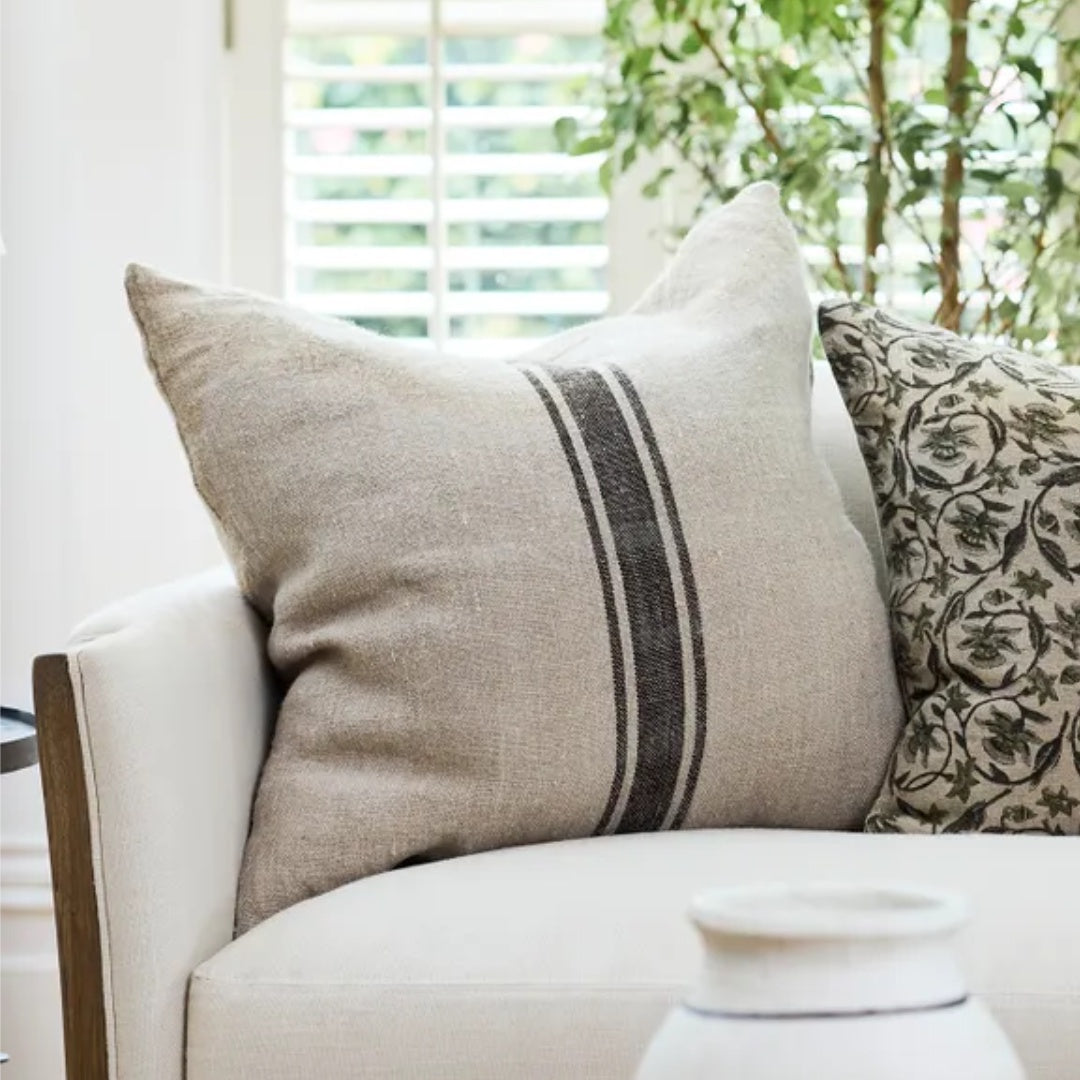 Russell Stripe Cushion Cover | 60x60cm (Insert Sold Separately)