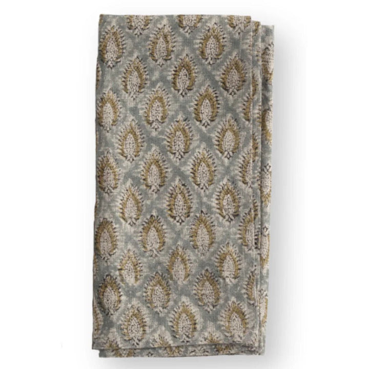 Cypress Parrot Blue Linen Napkins | SET OF 2 - Suzie Anderson Home