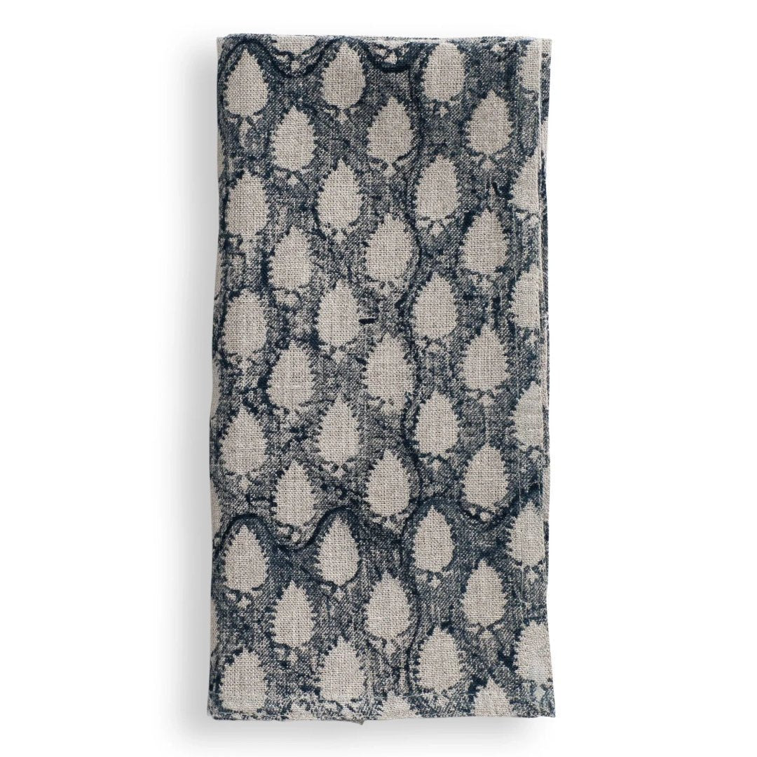 Cypress | SET OF 2 | Navy Blue Linen Napkin - Suzie Anderson Home