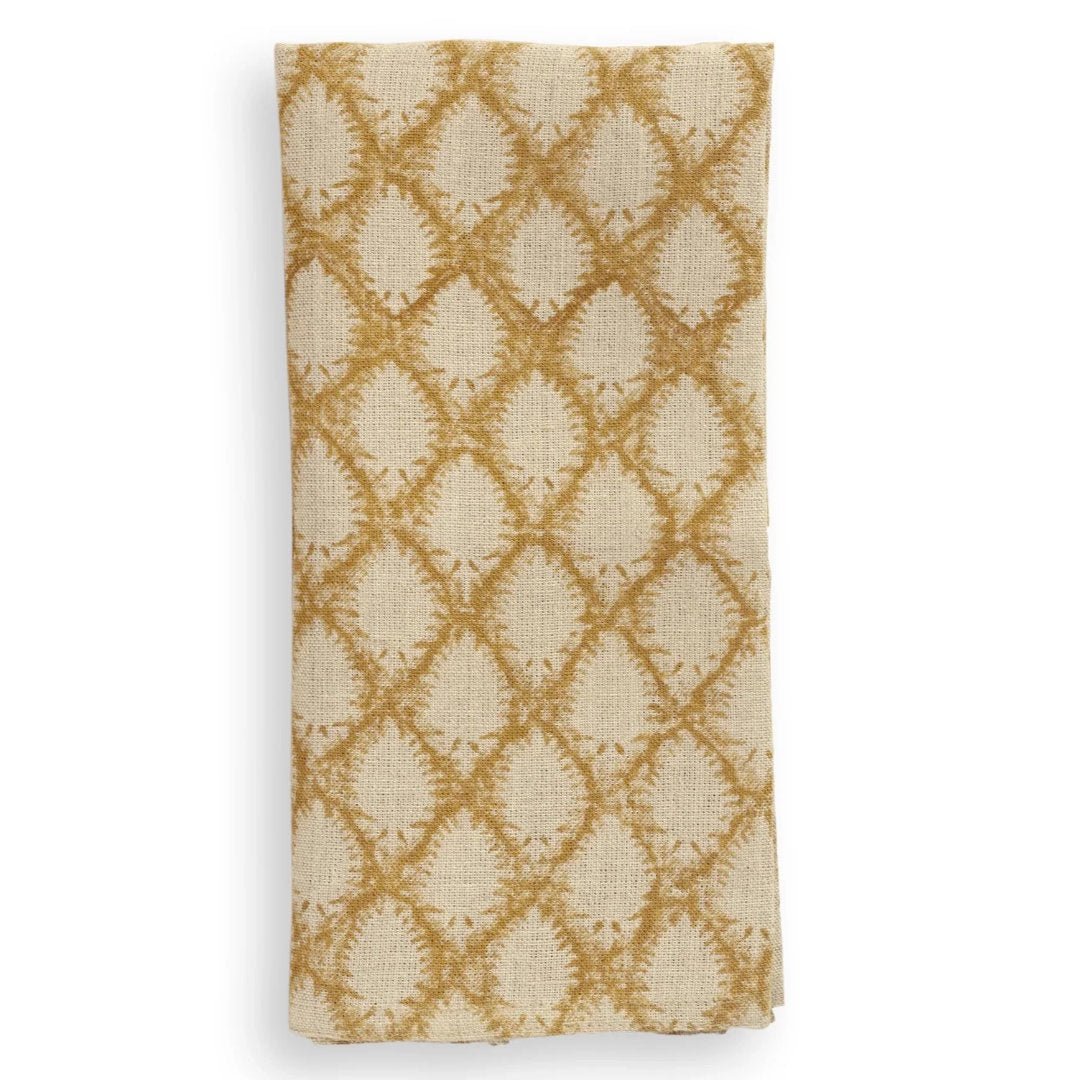 Cypress | SET OF 2 | Ochre Linen Napkin - Suzie Anderson Home
