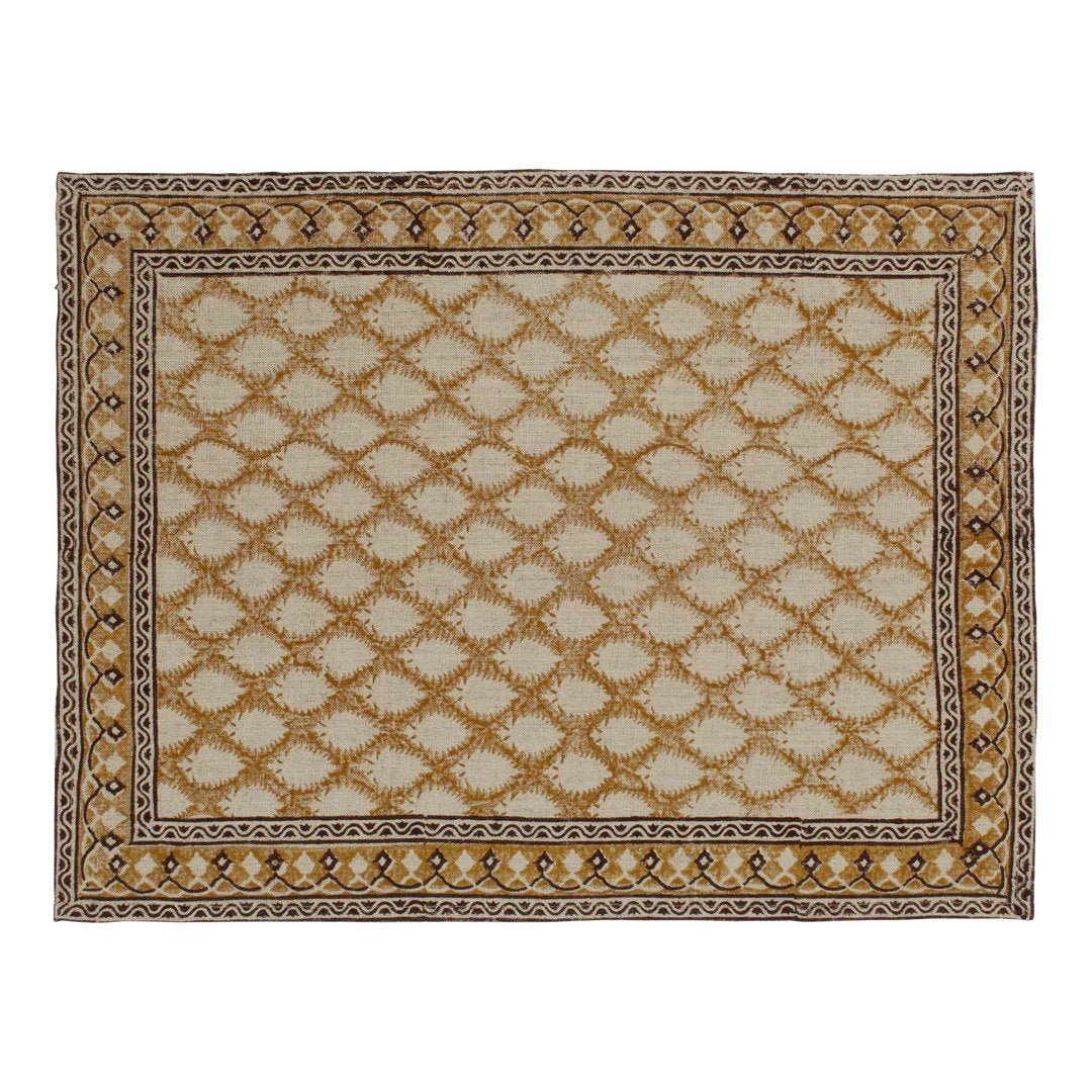 Cypress | SET OF 2 | Ochre Linen Placemat - Suzie Anderson Home