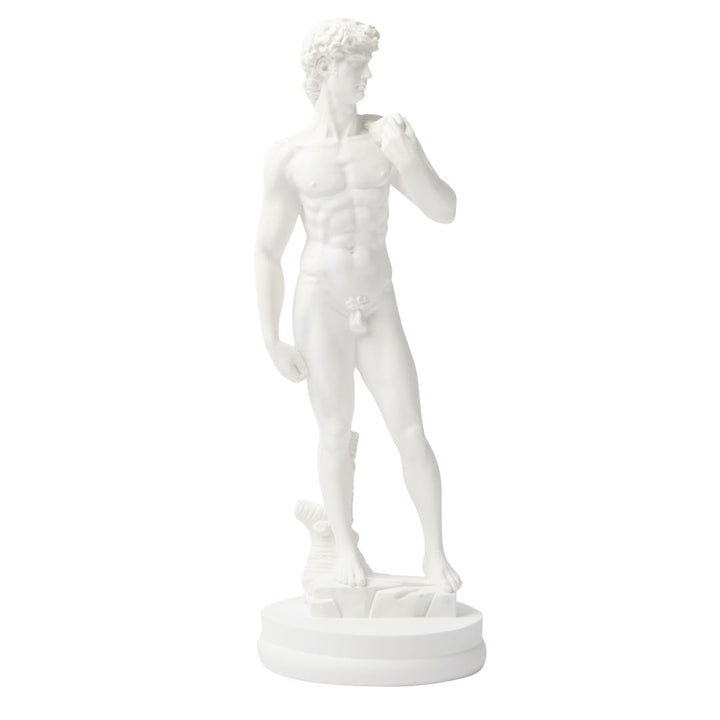 Standing White David Statue | 26cmH x 10cmW x 10cmD