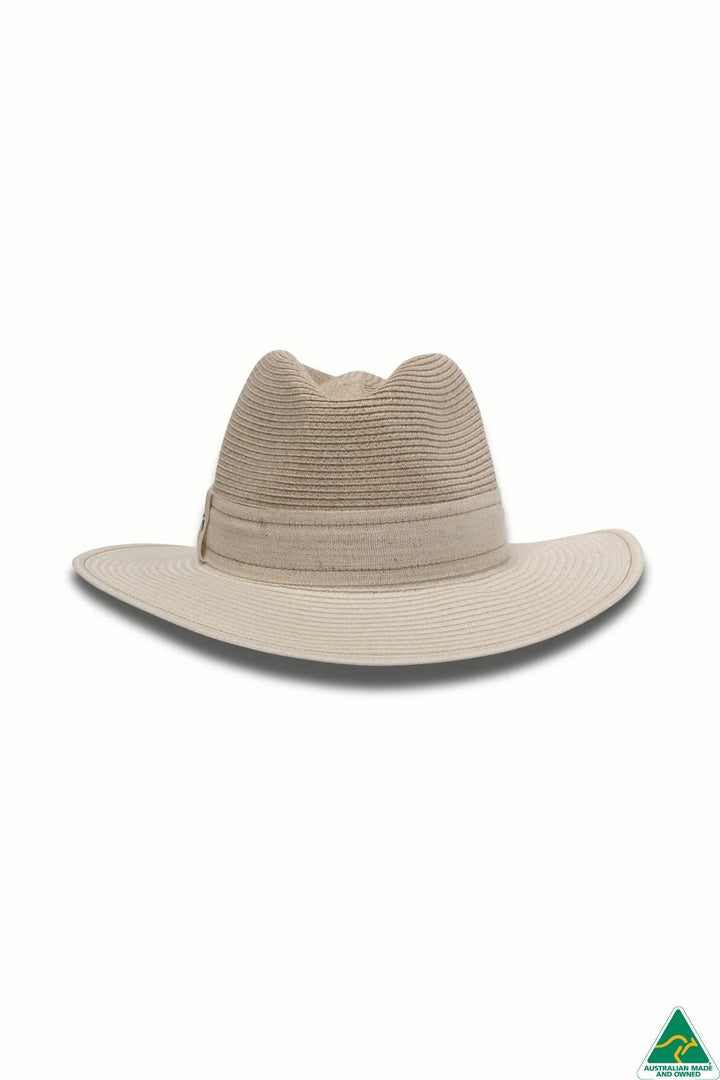 Deborah Hutton Summer Hat 012 | UPF50+ | Mix Camel/Ivory | 54cm - Suzie Anderson Home