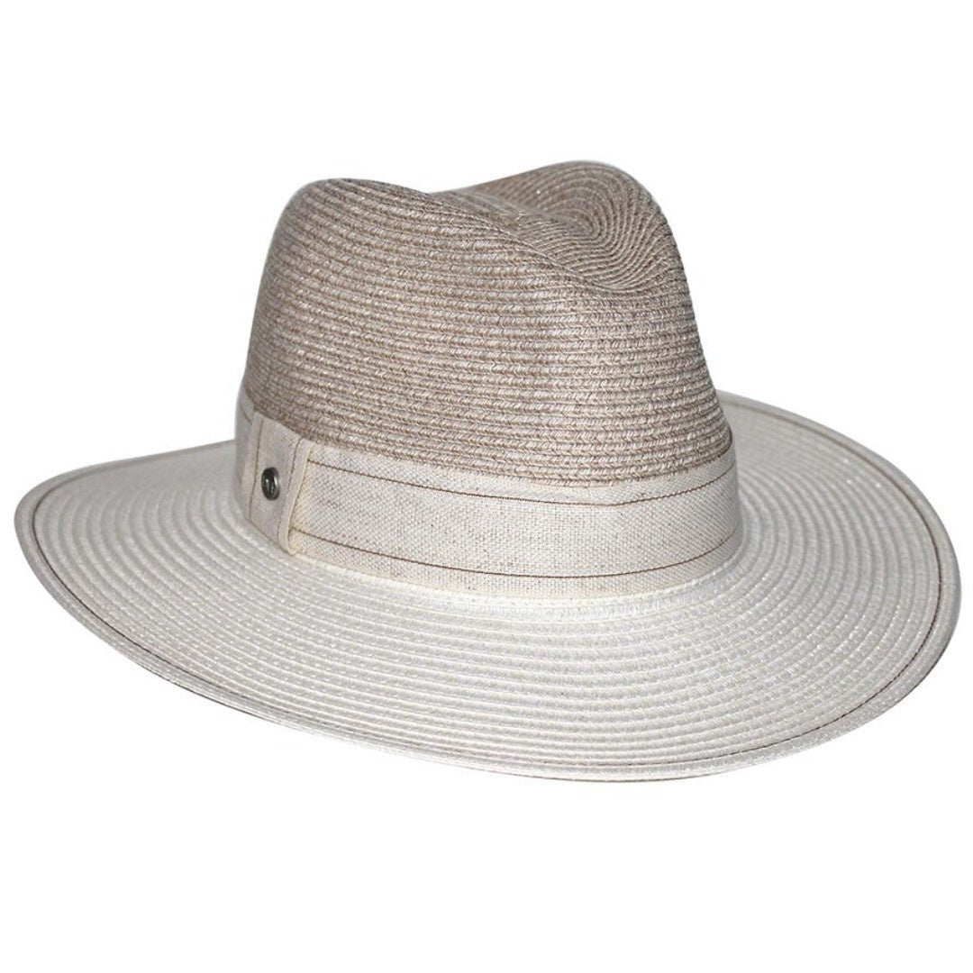 Deborah Hutton Summer Hat 012 | UPF50+ | Mix Camel/Ivory | 58cm - Suzie Anderson Home