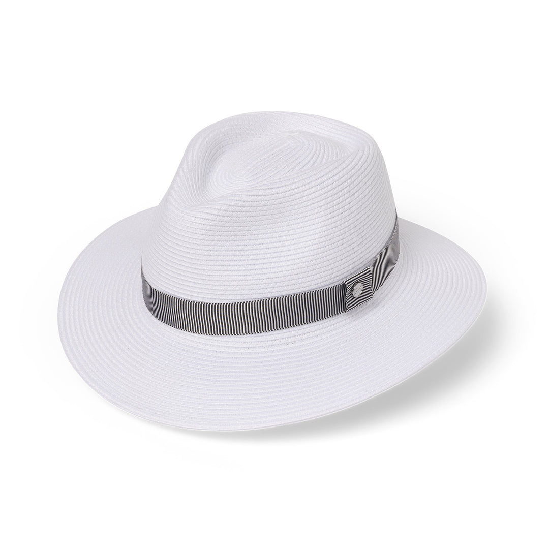Deborah Hutton Summer Hat 037 | UPF50+ | White/Navy - Suzie Anderson Home