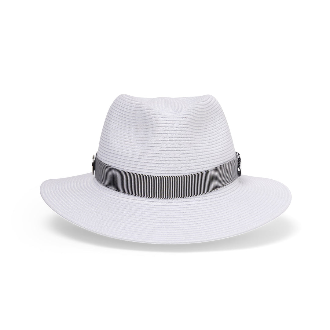 Deborah Hutton Summer Hat 037 | UPF50+ | White/Navy - Suzie Anderson Home