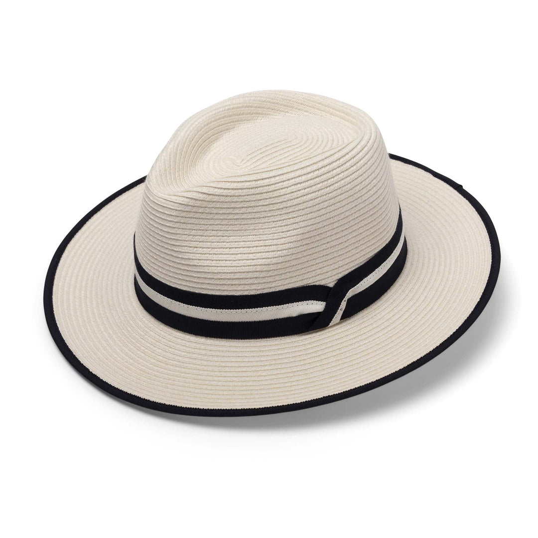 Deborah Hutton Summer Hat 038 | UPF50+ | Ivory/Black - Suzie Anderson Home