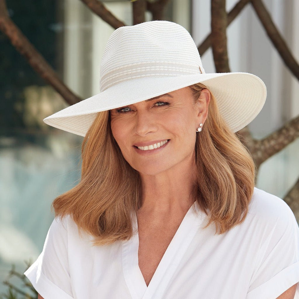 Deborah Hutton Summer Hat 045 | UPF50+ | Ivory - Suzie Anderson Home