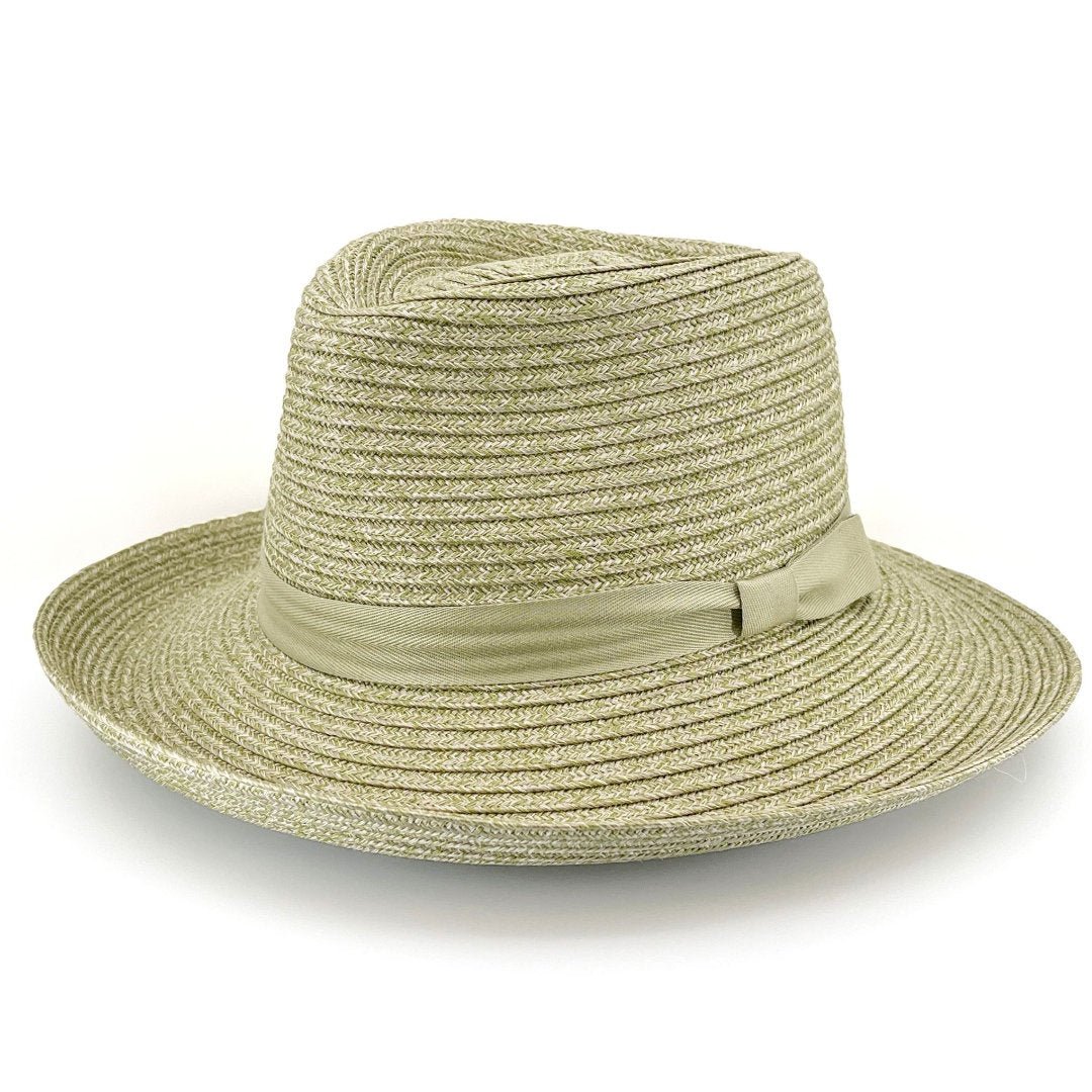 Deborah Hutton Summer Hat 068 | UPF50+ | Banksia Fedora Green - Suzie Anderson Home