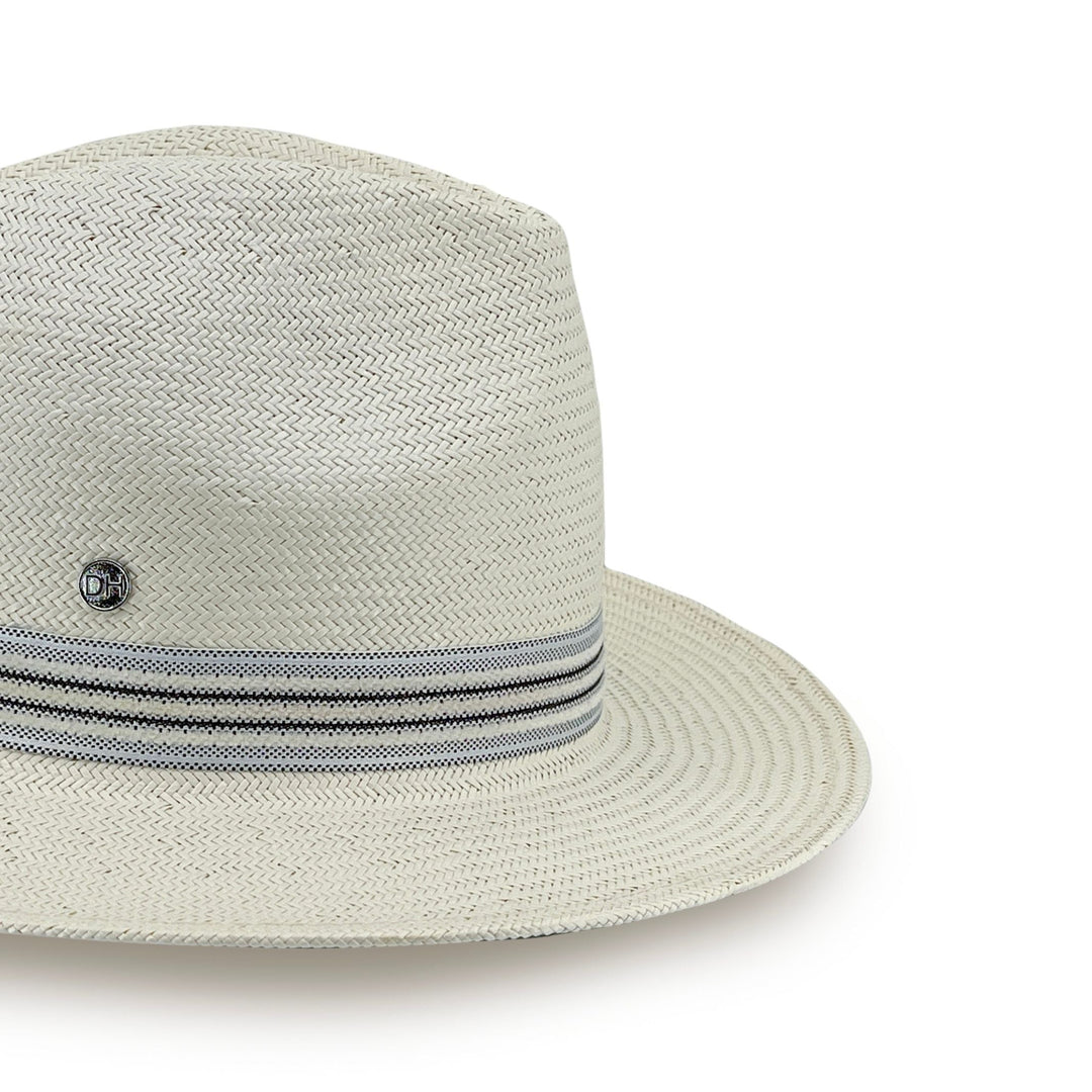 Deborah Hutton Summer Hat 074 | UPF50+ | Stanton Fedora Ivory - Suzie Anderson Home