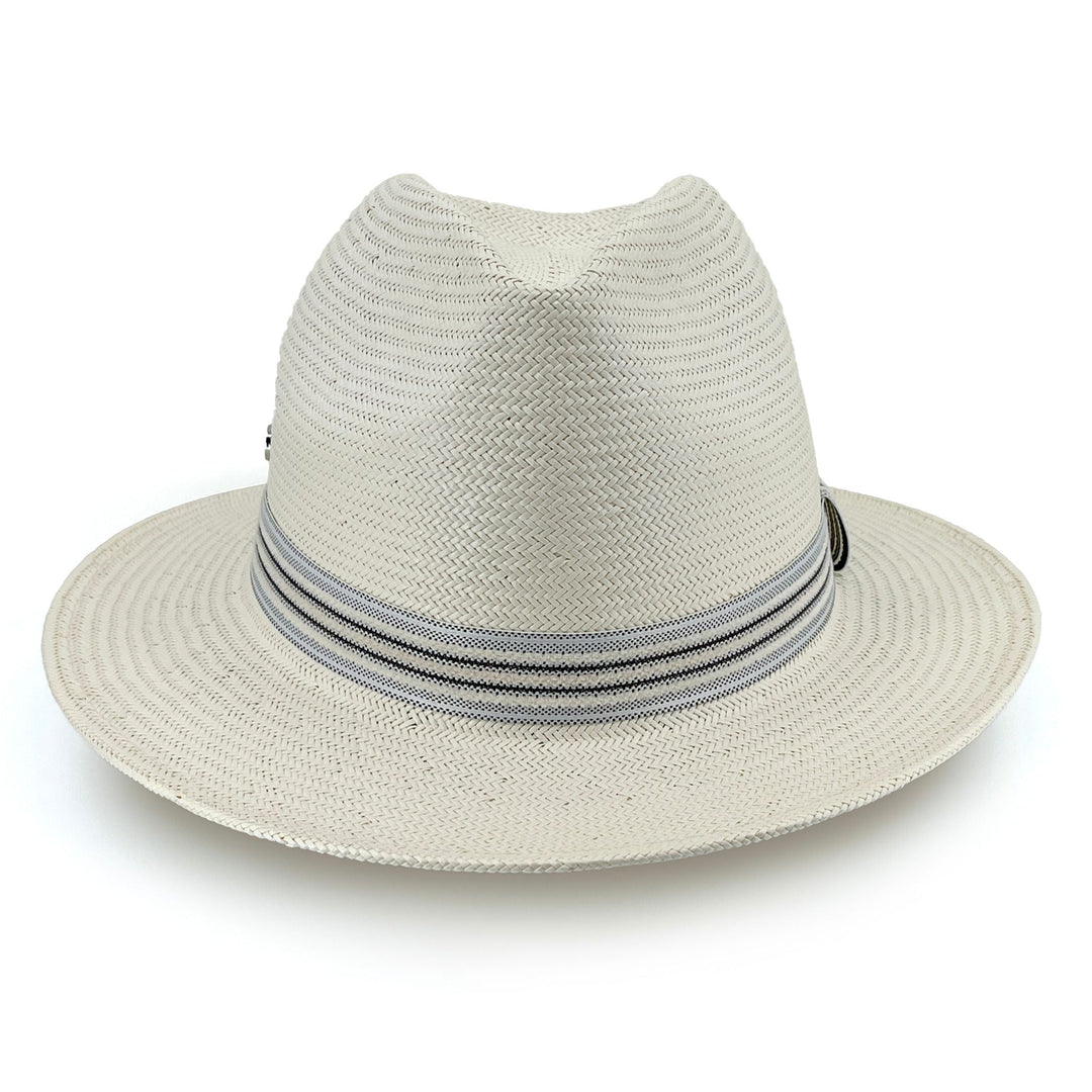 Deborah Hutton Summer Hat 074 | UPF50+ | Stanton Fedora Ivory - Suzie Anderson Home