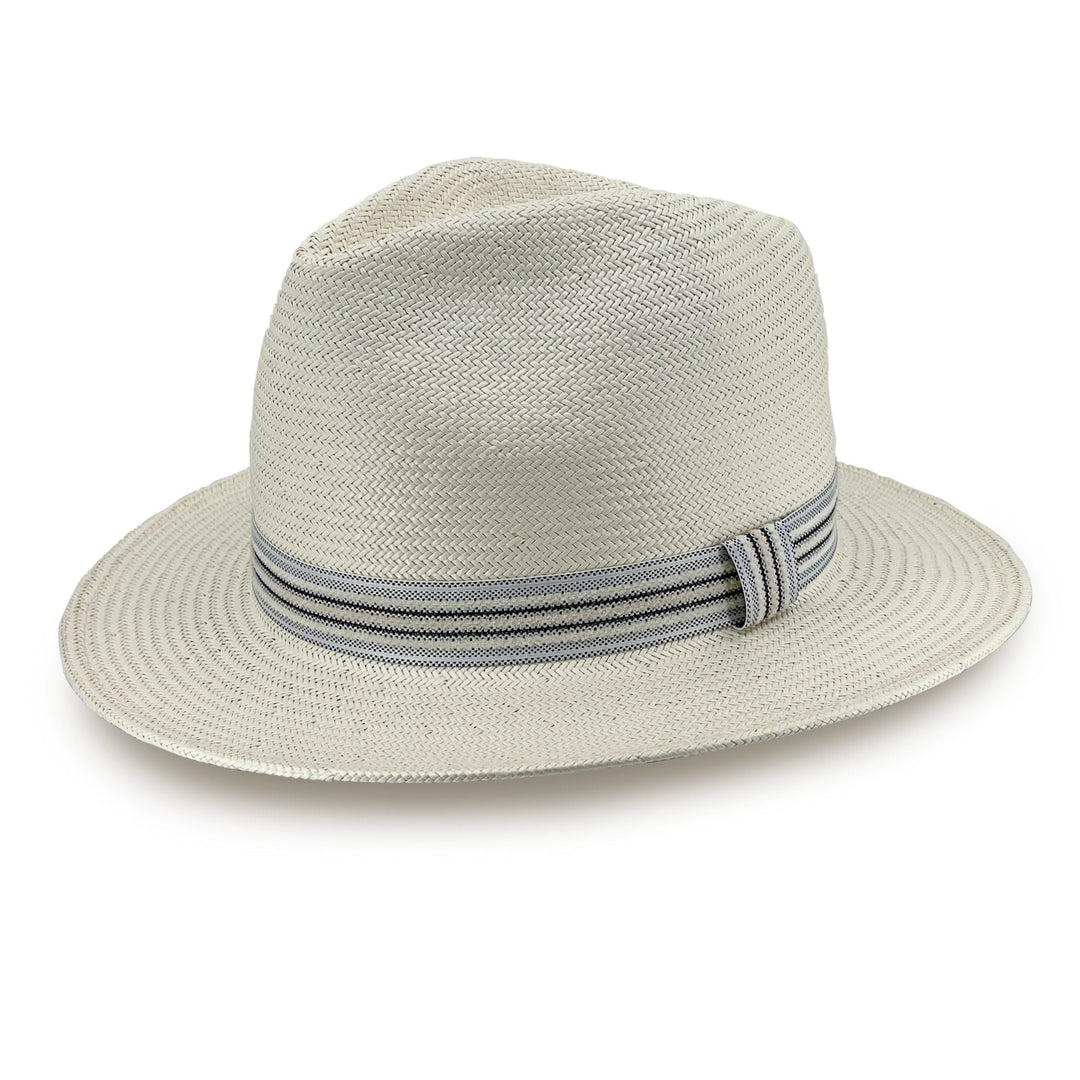 Deborah Hutton Summer Hat 074 | UPF50+ | Stanton Fedora Ivory - Suzie Anderson Home