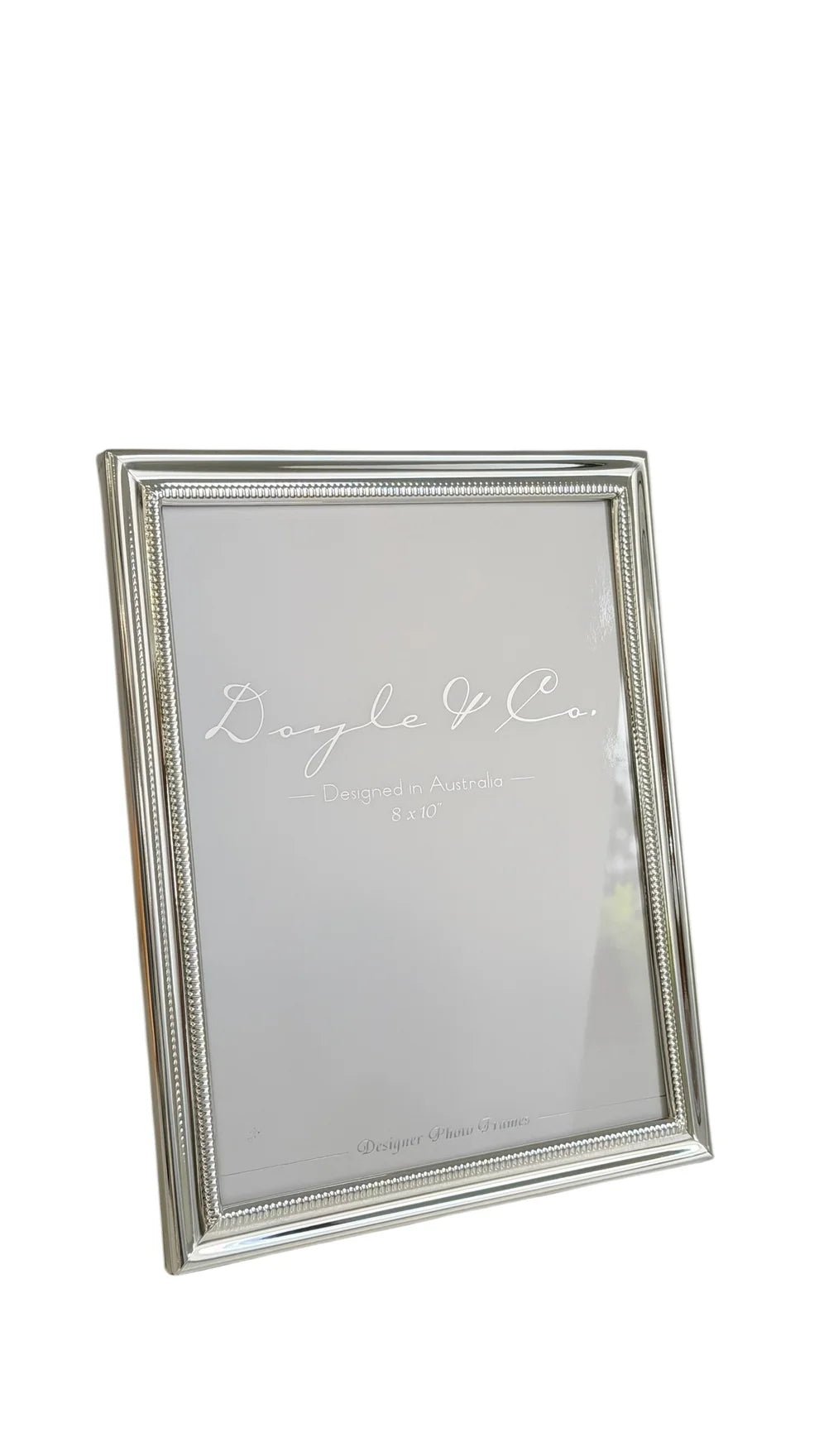 Decadence Bead Silver Photo Frame | 8"x10" - Suzie Anderson Home