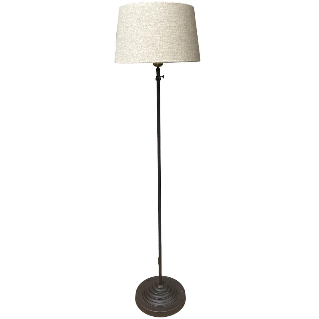 Delphi Adjustable Floor Lamp Base | Brown Patina | H105 - 135cm - Suzie Anderson Home