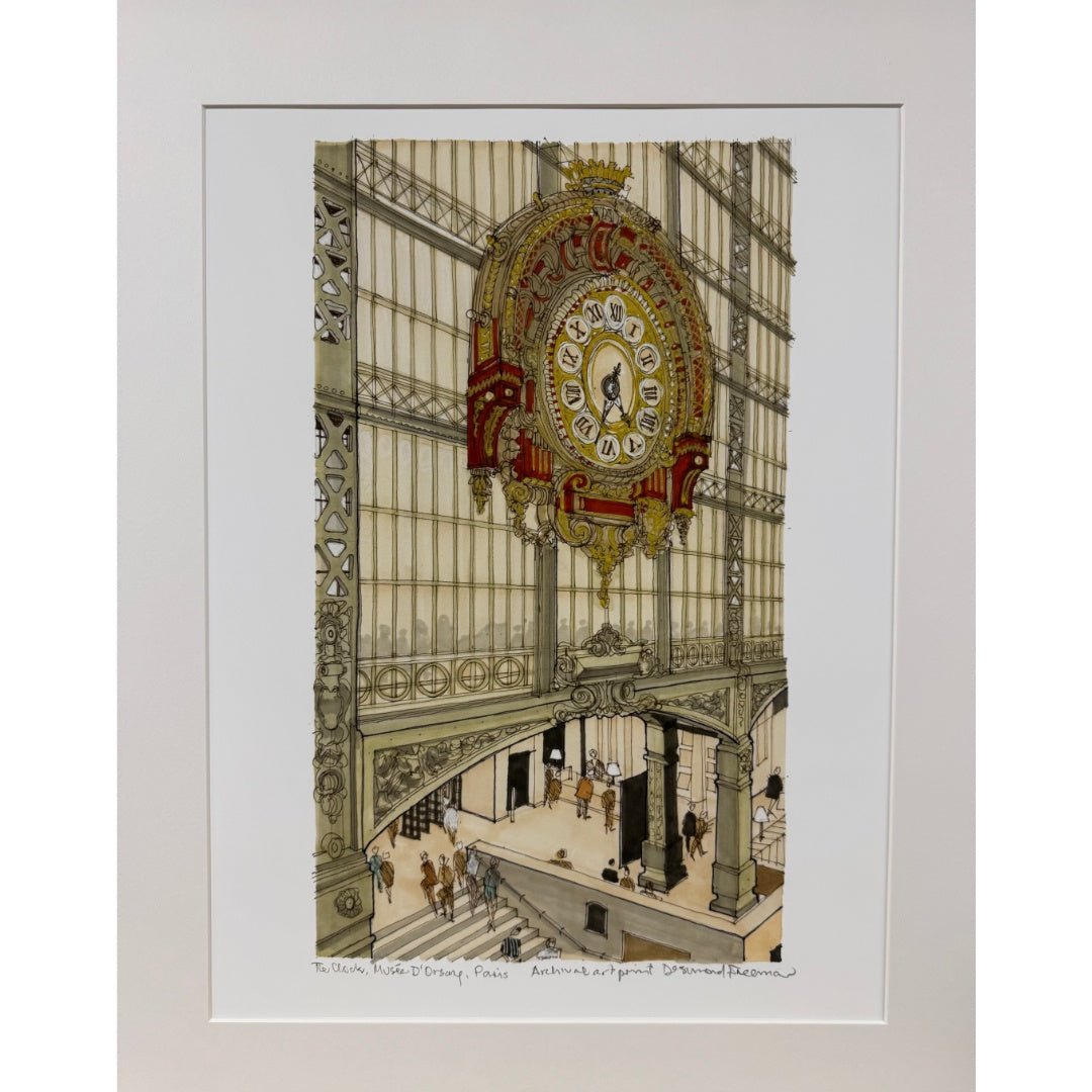 Desmond Freeman | The Clock, Musee D'Orsay, Paris | A3 | No Frame - Suzie Anderson Home