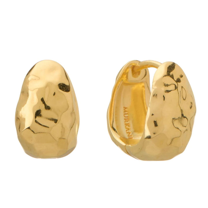 Dew Huggies | 18K Yellow Gold Plate | Murkani