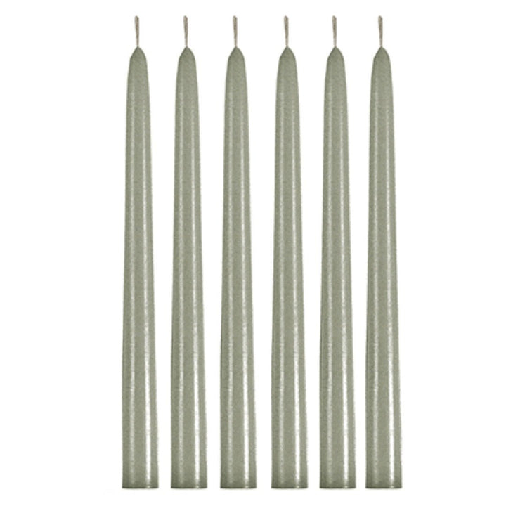 Dinner Candle TAPER | Cement | Made in France - Suzie Anderson Home