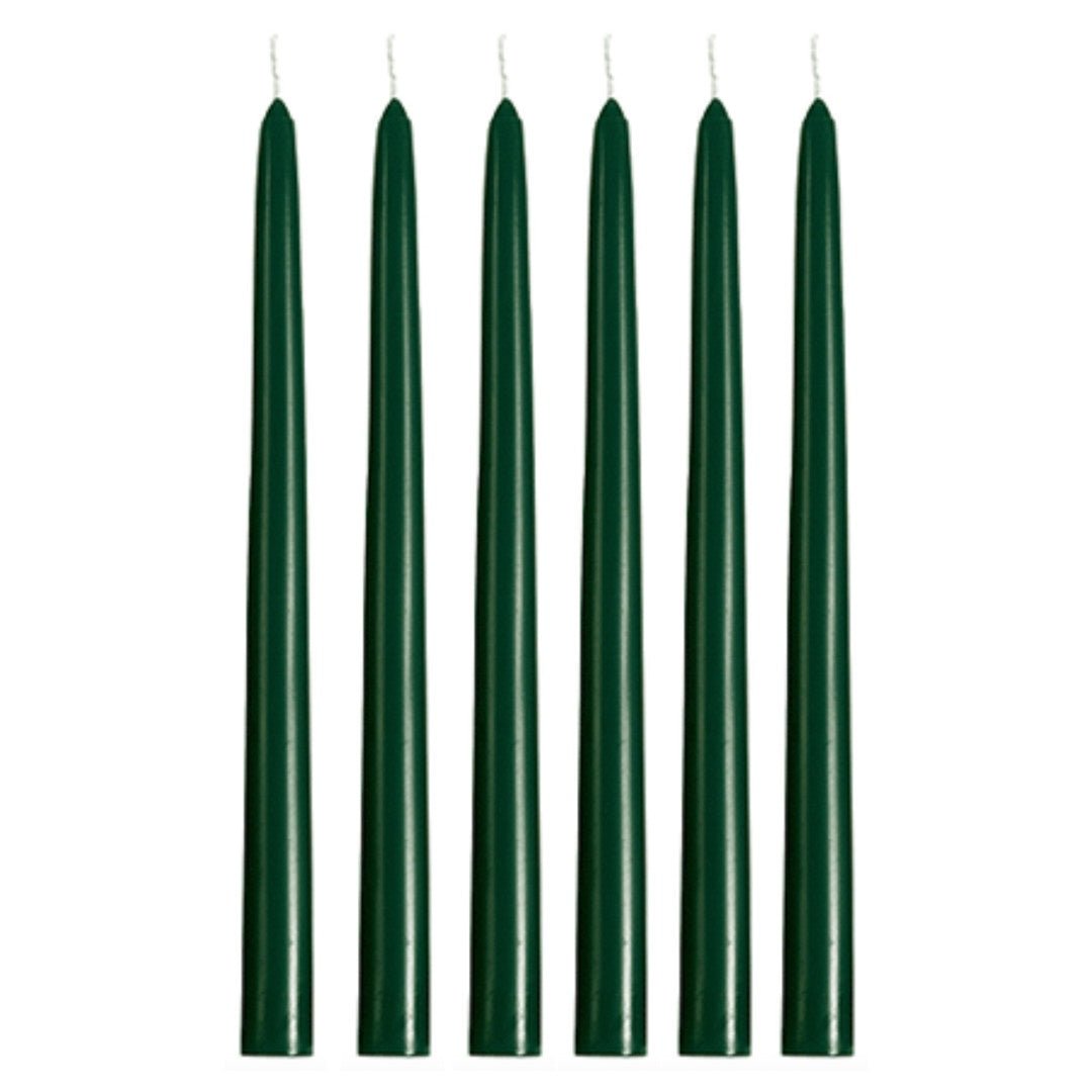 Dinner Candle TAPER | Forest Green | Made in France - Suzie Anderson Home