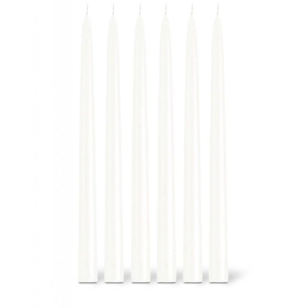 Dinner Candle TAPER | White | Made in France - Suzie Anderson Home
