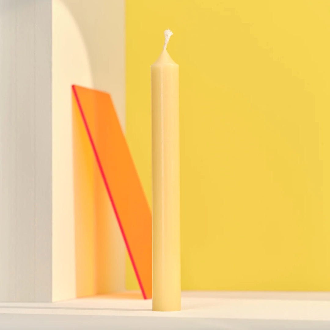 Dinner Candle | Yellow Pop | Made in France - Suzie Anderson Home