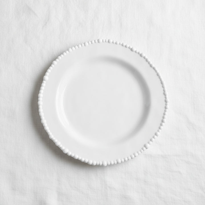 Pearl Dinner Plate | Melamine | White