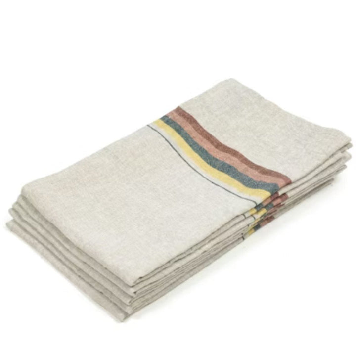 Dock Linen Tea Towel | Lucerne Stripe - Suzie Anderson Home