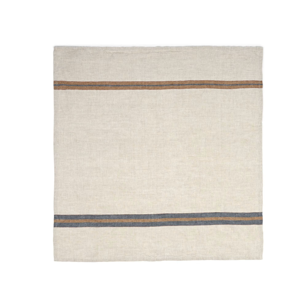 Libeco Linen | Dock Linen Tea Towel | Nairobi Stripe