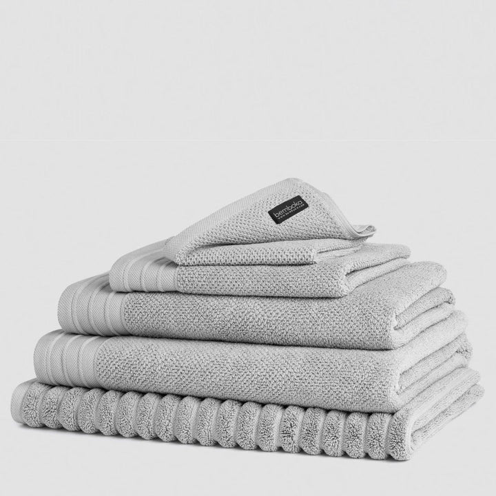 Bemboka Jacquard Bath Towel Dove 70x150cm