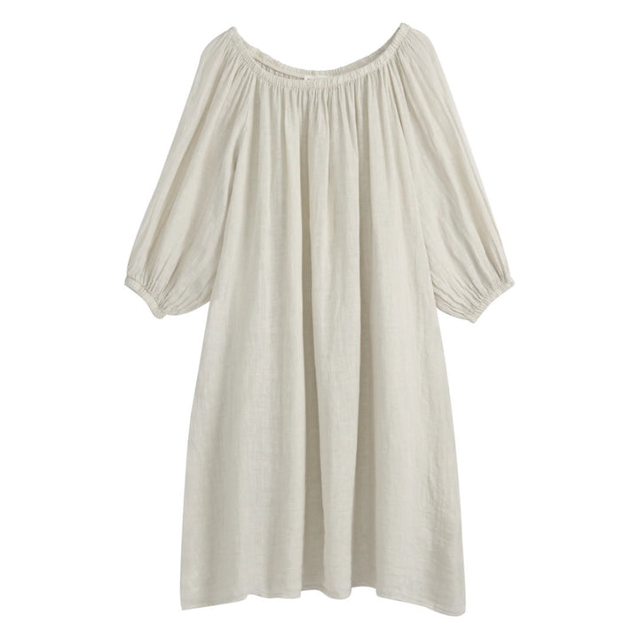 Bypias | First Love Linen Dress | Taupe