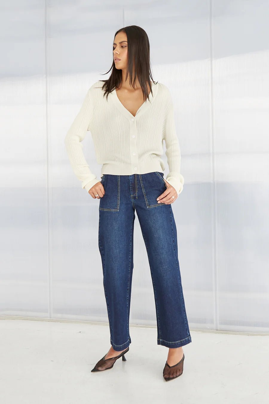 Dricoper | Marfa Denim Trousers - Suzie Anderson Home