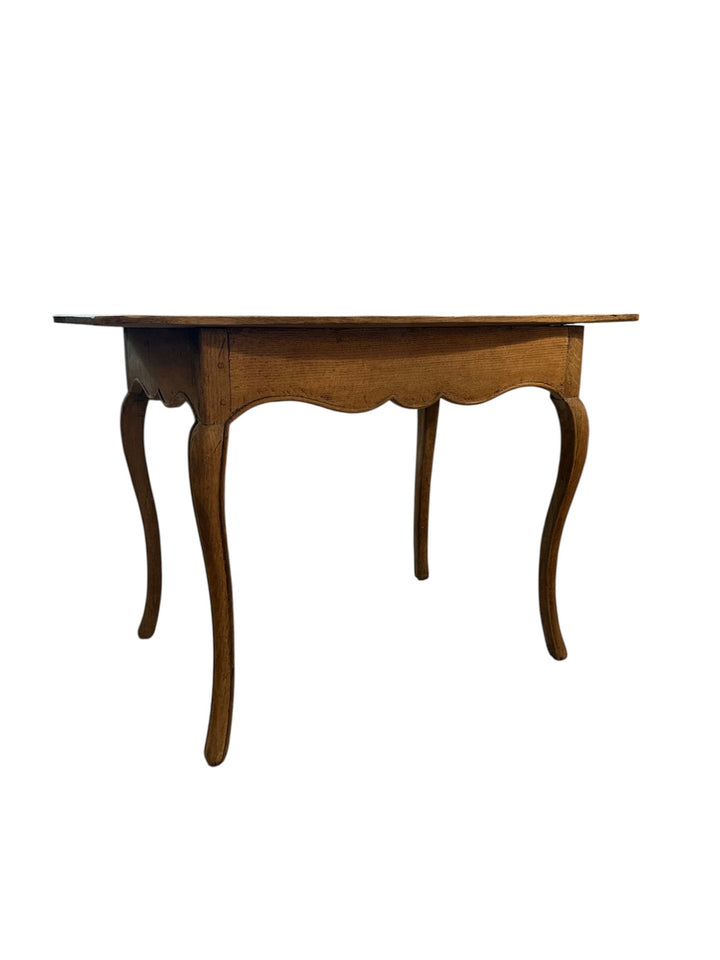 Early 20th Century Belgian Occasional Oak Table | Le Mans - Suzie Anderson Home
