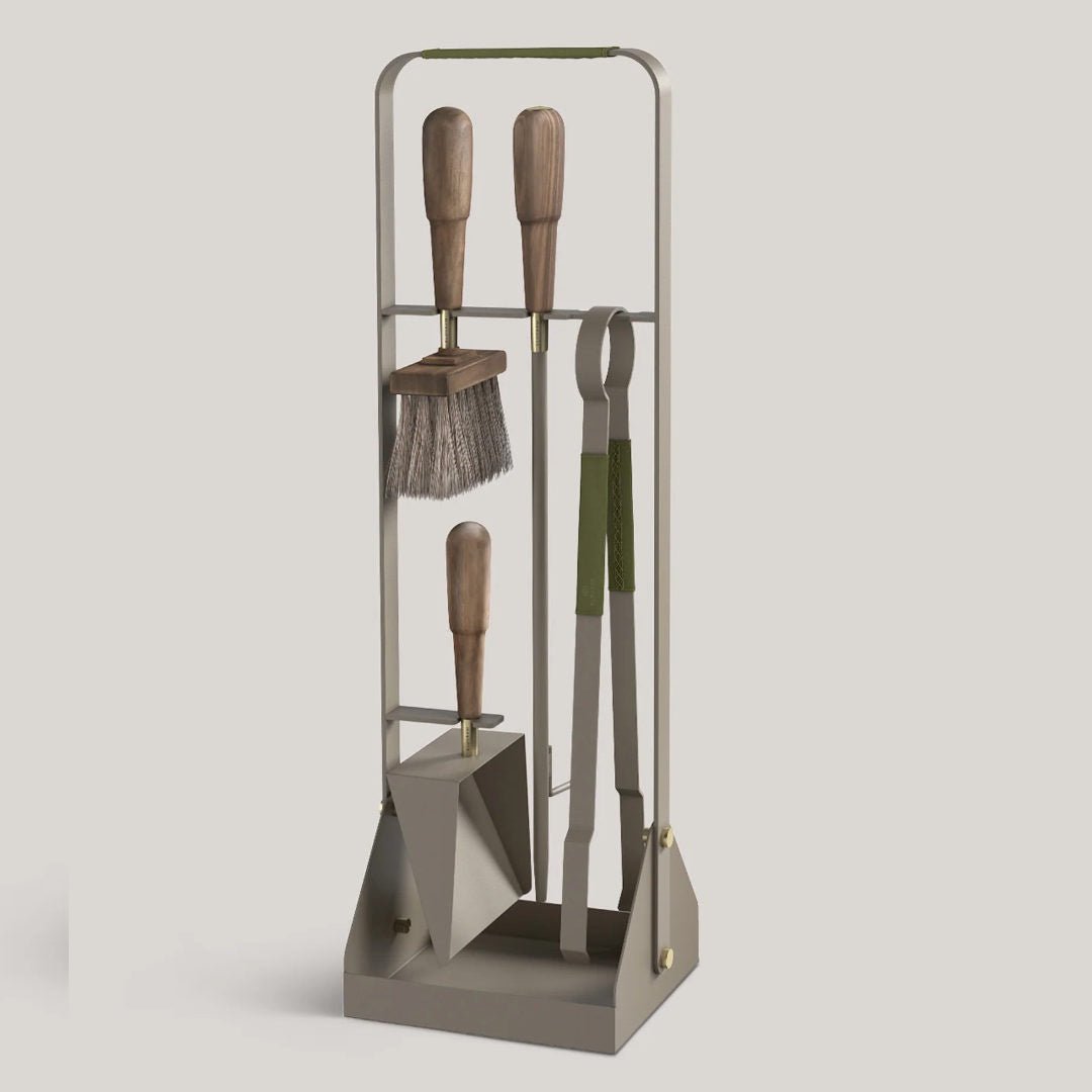 Eldvarm Emma Fire Set | Olive - Suzie Anderson Home