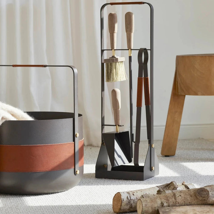 Eldvarm Emma Wood Basket | Havane - Suzie Anderson Home