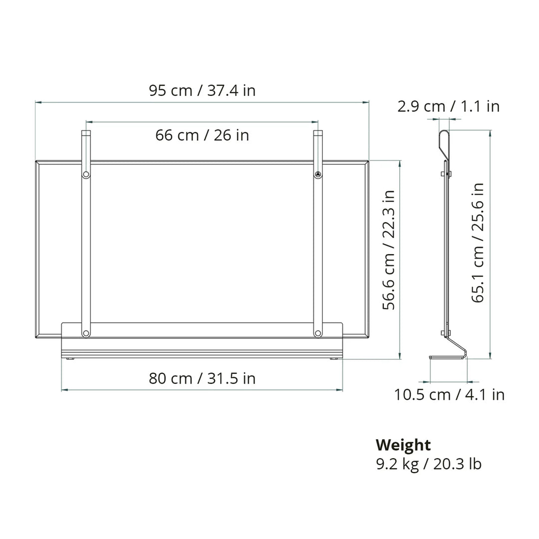 Eldvarm Emma Fire Screen | Classique