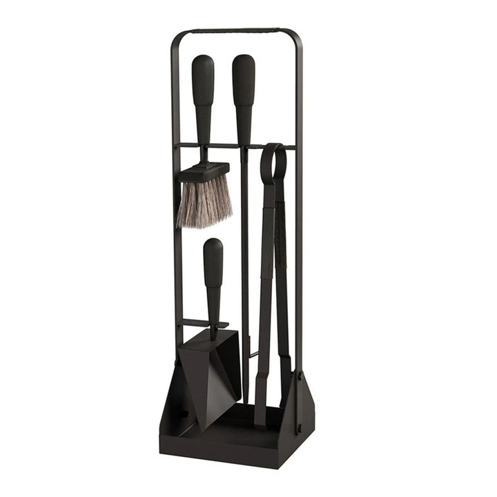 Eldvarm Emma Fire Set | Noir with Black Leather