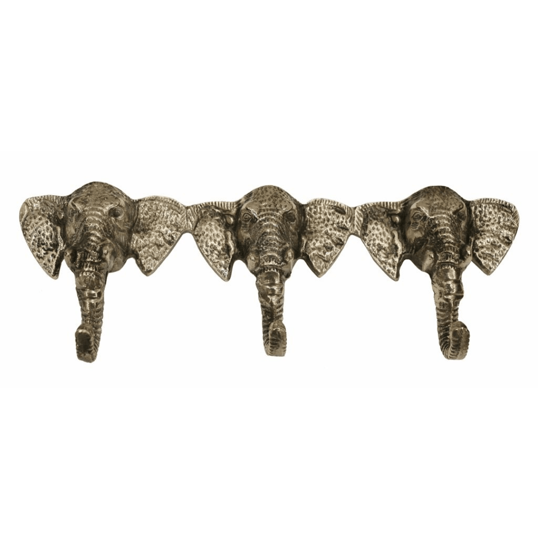 Elephant Hook | Antique Nickel Finish - Suzie Anderson Home