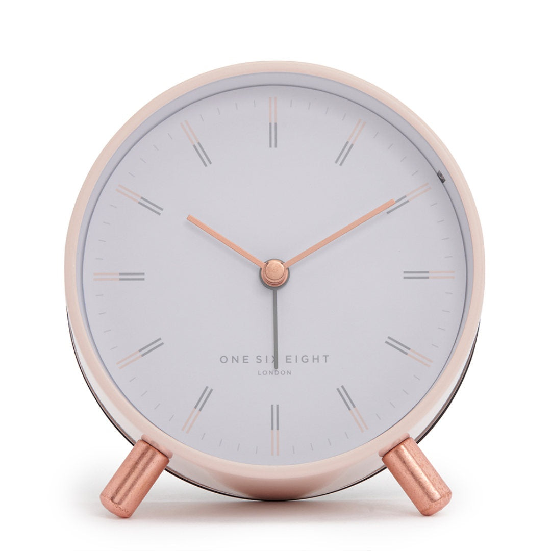 Ellie Alarm Clock | Blush/White-Suzie Anderson Home