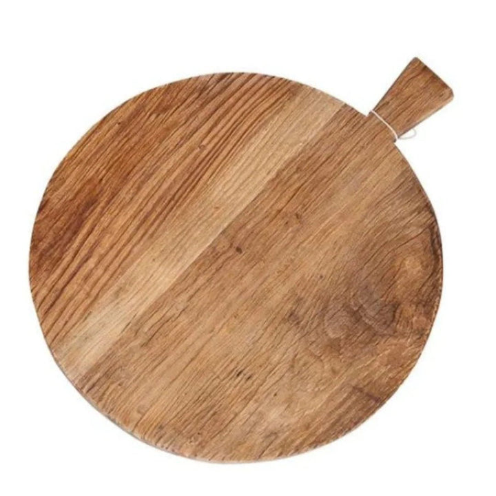 Elm Bread Board | 50cm Round with Handle - Suzie Anderson Home